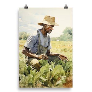Gullah Art | Original Watercolor Painting | Poster Print