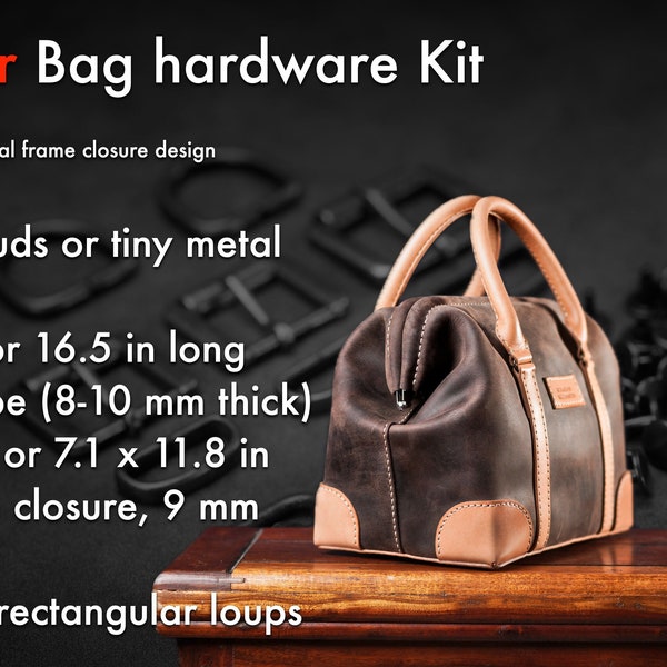 The doktor bag metal frame hardware kit