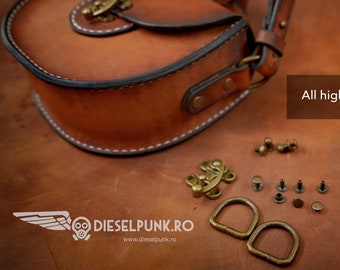 Dieselpunk.ro 40k leather bag hardware kit