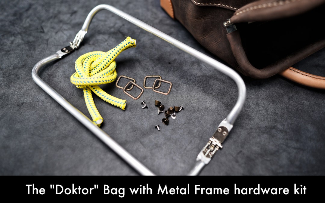 The Doktor Bag Metal Frame Hardware Kit Etsy