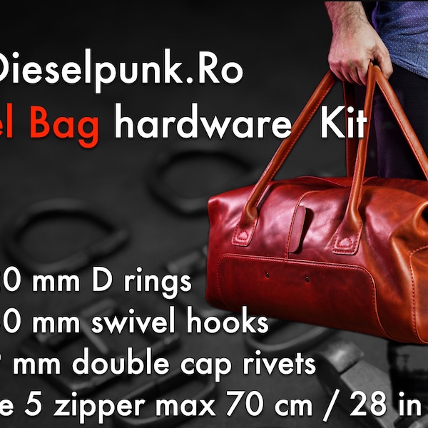 Dieselpunk.ro - duffel bag hardware kit