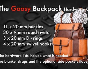 The Goosy Backpack hardware kit