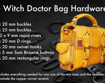 The Dieselpunk.ro Witch Doctor Bag Hardware kit