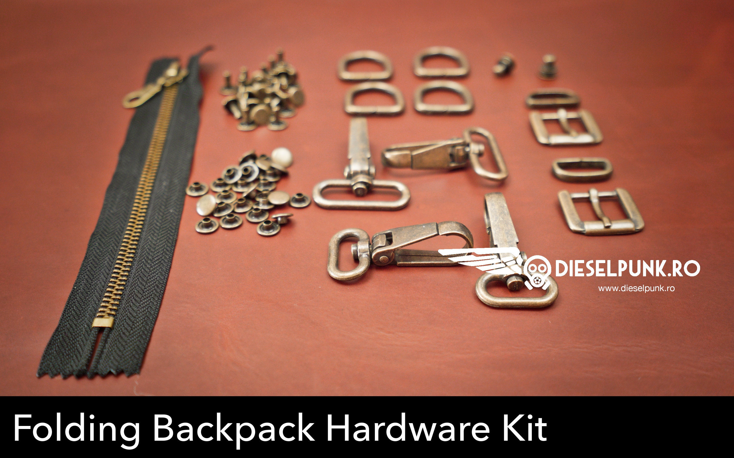 Tony See Patterns DIY Folding Backpack Hardware Kit - Etsy