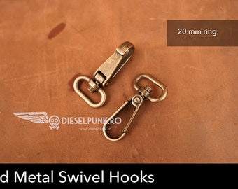 Swivel hooks - swivel snaps - swivel snaps - sold by piece