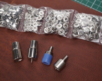 Pack of 50 Snap Buttons for bags - Press studs - Popper buttons - Snap fasteners - Press fasteners - Snap closures - Snap clasps