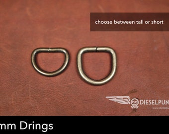 Metal d ring - 20 mm