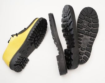 XXL Rubber soles for diy shoes - works with the Tony See Patterns
