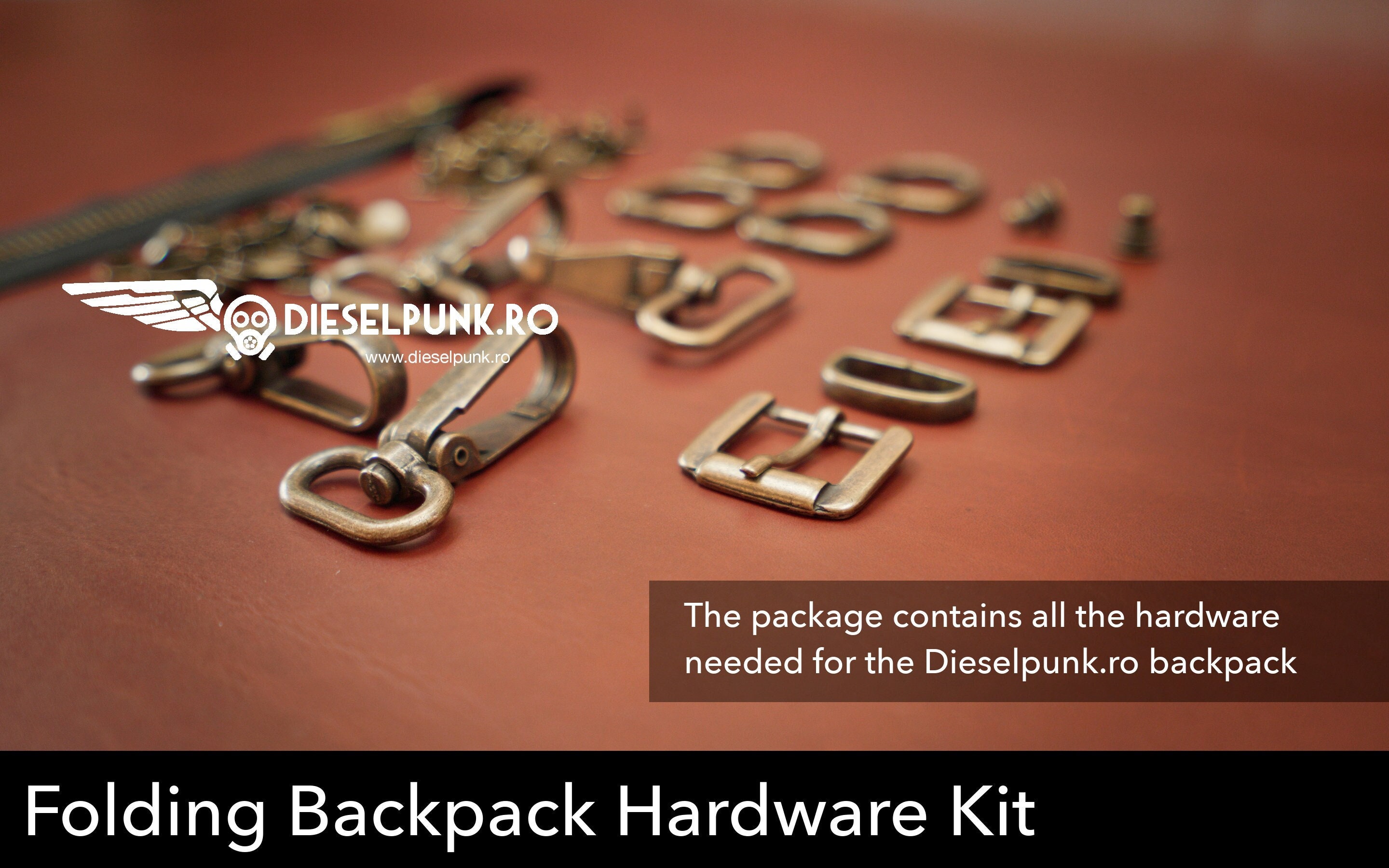 Tony See Patterns DIY Folding Backpack Hardware Kit - Etsy