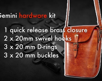 Tony See Patterns DIY "Gemini" Ryggsäck Messengerväska Hardware Kit