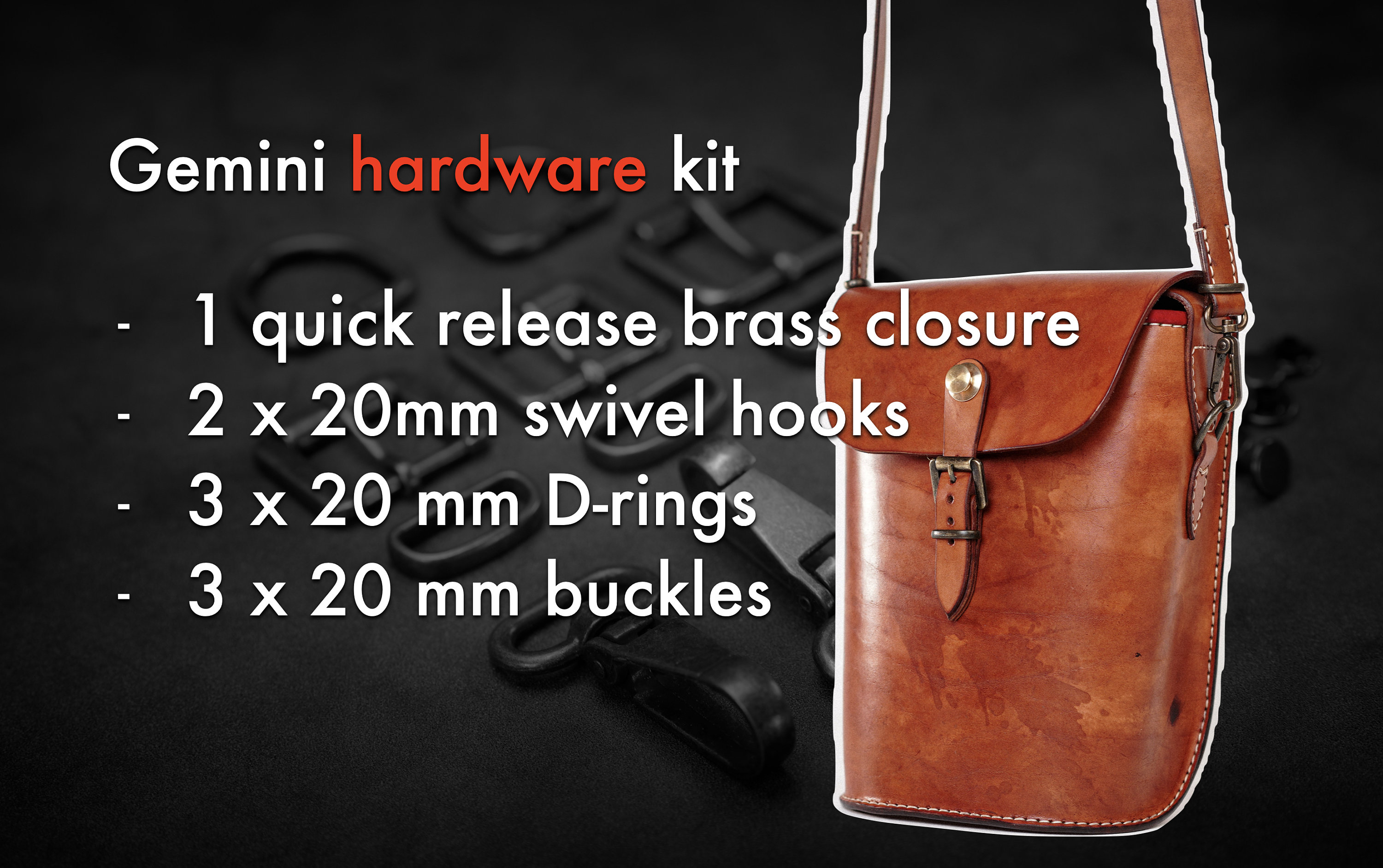 【2plan】24FW★ [LAN ARCHIVE] Chest Leather Rivet Tie ACHRO™ Chest Pack & Harness | Rugged, Modular, Comfortable