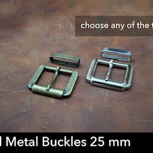 Schnallen aus Metall - Schnallen für Taschen - 25 mm Schnallen- Gurtschnallen