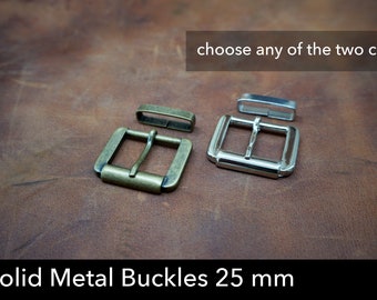 Metal buckles - buckles for bags - fastener hardware for sandal boot - strap buckles - 25 mm buckles