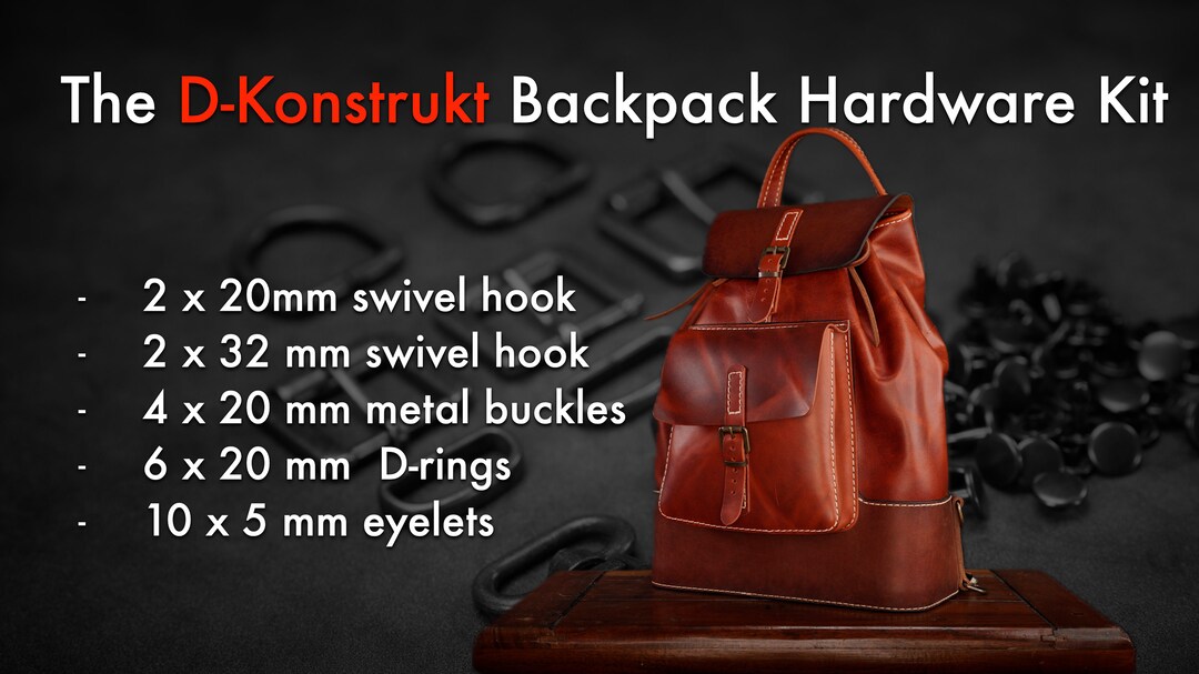 The D-konstruct Dieselpunkro Backpack Hardware Kit - Etsy