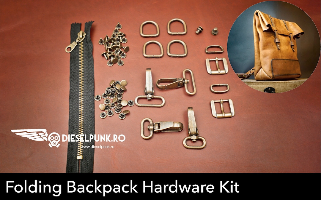 Tony See Patterns DIY Folding Backpack Hardware Kit - Etsy