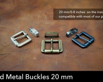 Metal buckles - buckles for bags - fastener hardware for sandal boot - strap buckles - 20 mm buckles