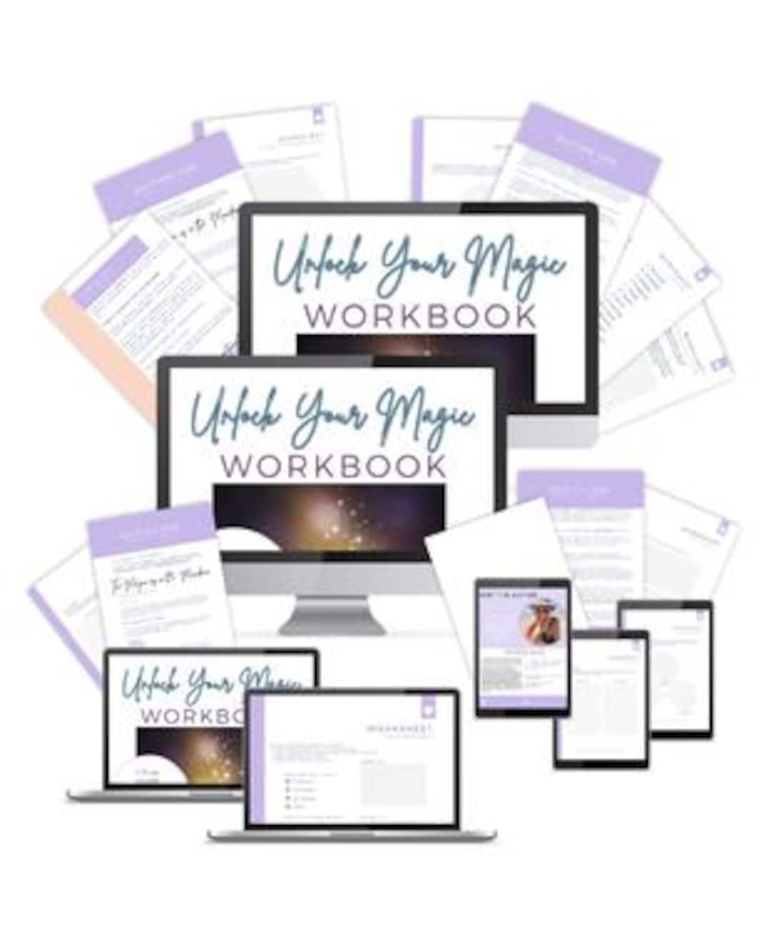 Unlock Your Magic Workbook • Printable Manifestation Journal • Dream ...