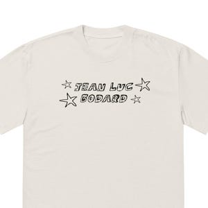 Jean-Luc Godard Vintage Tee | Unisex Retro French Cinema New Wave T-Shirt | Film Buff Filmmaker Screenwriter Gift