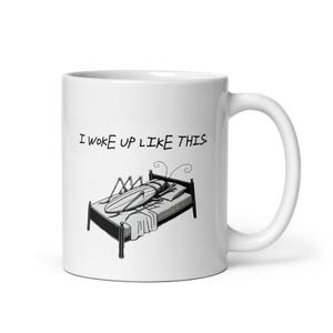 greg greg samsa tasse | Franz Kafka, Verwandlung Tasse Geschenk | Lustige Philosophie Existtialist Literatur Geschenk | Ich bin so aufgewacht