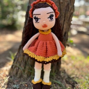 Crochet Amigurumi doll LUNA, Amigurumi doll for sale, Crochet doll finished, Dolls For Sale, Amigurumi doll Finished, Crochet doll for sale