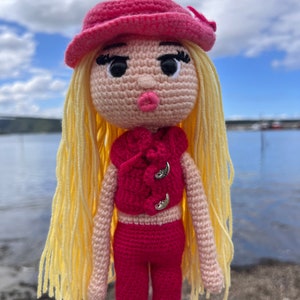 Crochet Amigurumi doll BARBIE, Amigurumi doll for sale, Crochet doll finished, Dolls For Sale, Amigurumi doll Finished,Crochet doll for sale