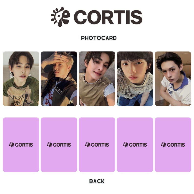 Cortis Color Outside The Lines Photocards PC Template Digital cortis-color-outside-the-lines-photocards-pc-template-digital