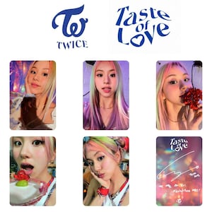 Twice Taste of Love Photocards - Etsy