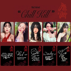 Red velvet photocard - Etsy 日本