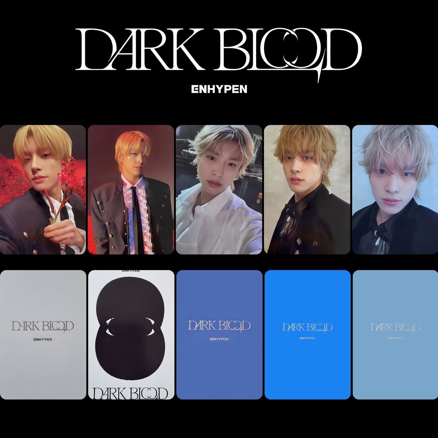 【新品未開封・まとめ売り】ENHYPEN / DARK BLOOD 10枚 Amazon.co.jp: DARK BLOOD: ミュージック