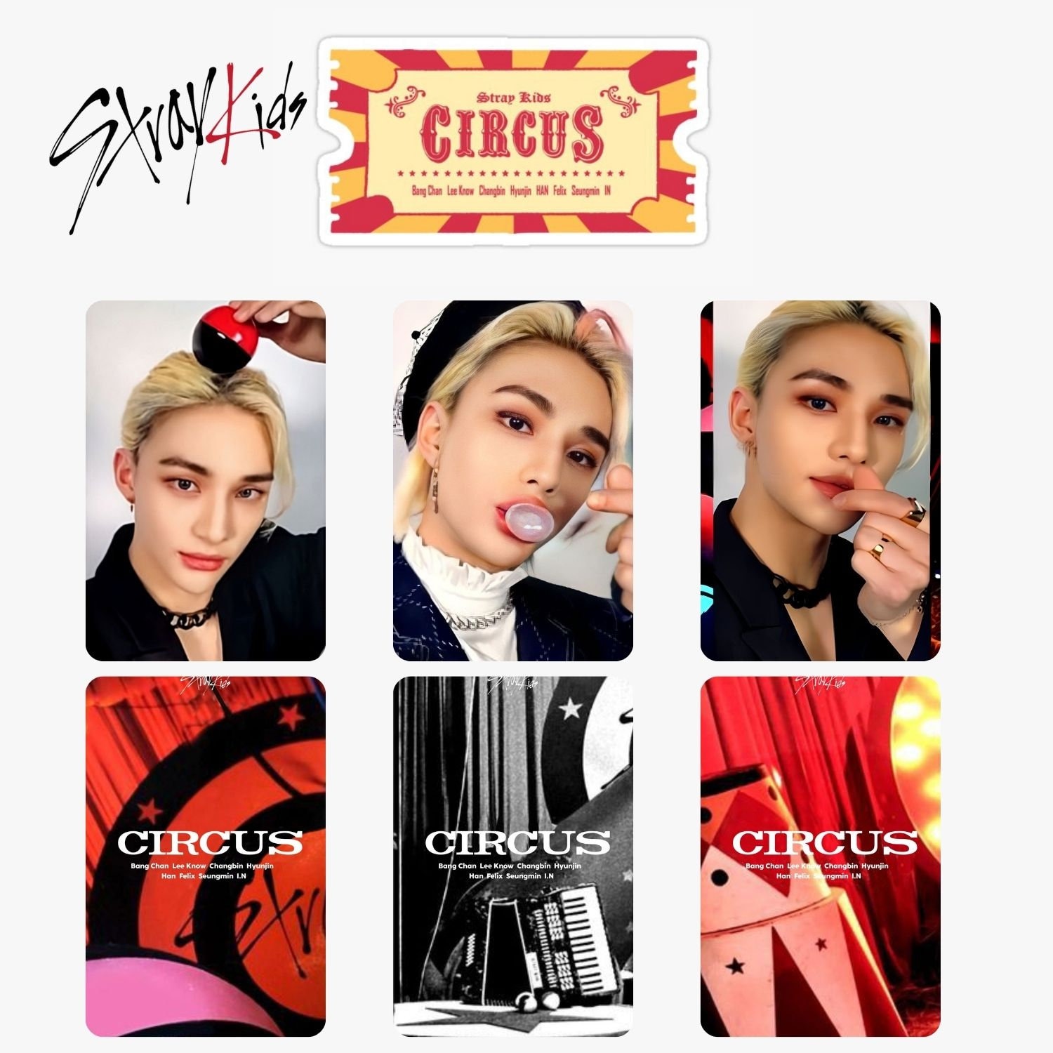 Stray Kids CIRCUS フィリックス トレカ Stay Kids 