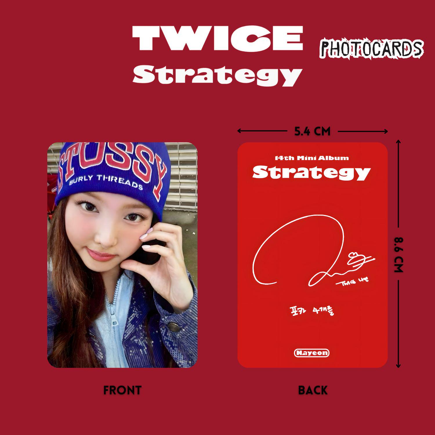 TWICトレカ strategy aboutzu TWICE - STRATEGY (Step 4 ver.)