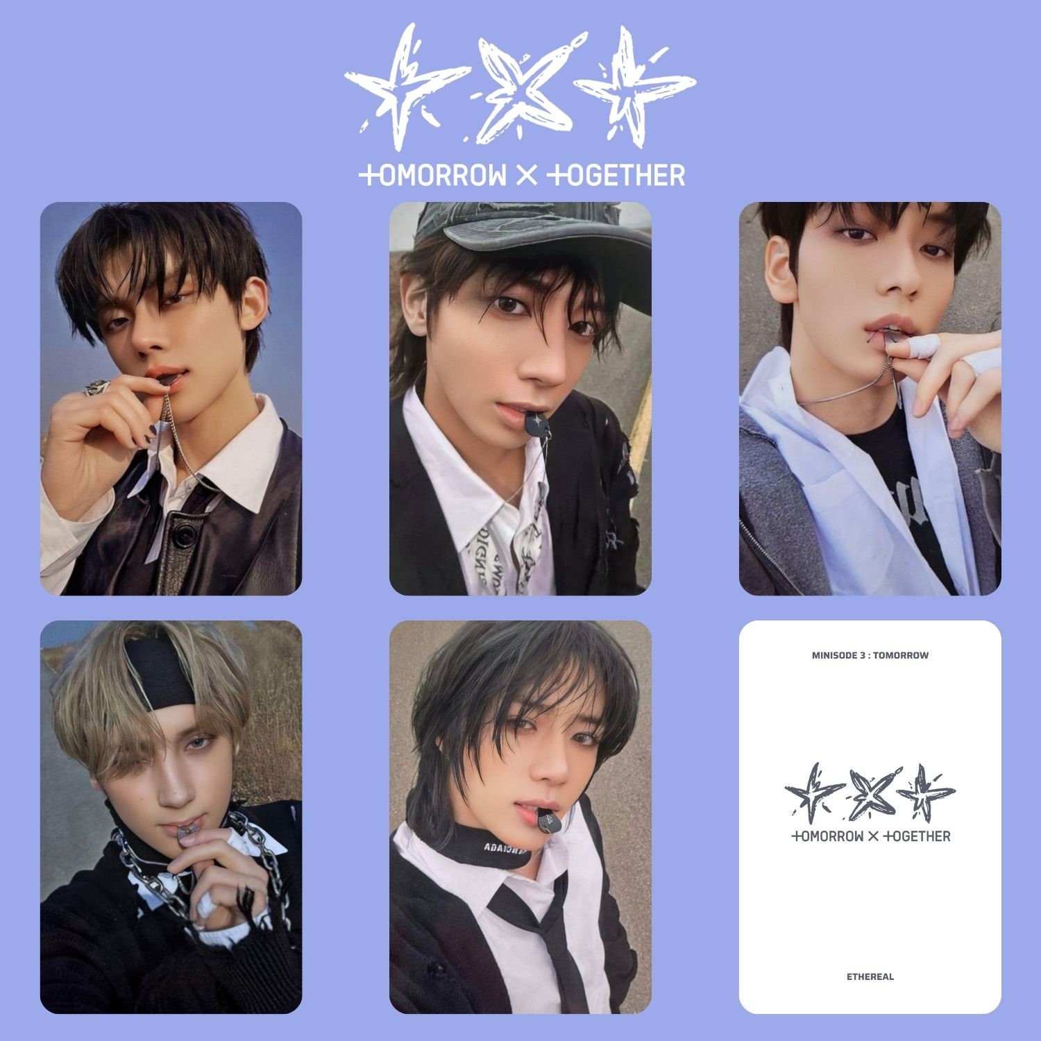 TXT Beomgyu Minisode 3: Tomorrow Soundwave Pob Photocard