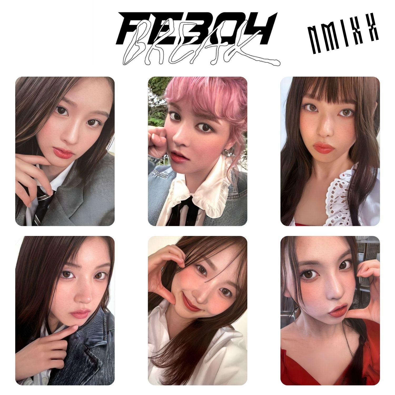 Amazon.co.jp: NMIXX エンミックス グッズ フォトカード 56枚