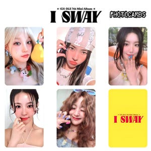 GIDLE #39 #39 I Sway #39 #39 Photocards (PC) Template Digital Download (G)I GIDLE #39 #39 I Sway #39 #39 Photocards (PC) Template Digital Download (G)I