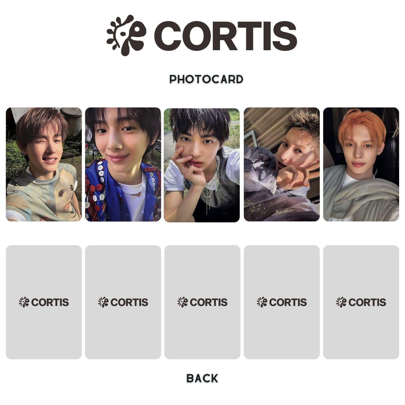 Cortis Color Outside The Lines Photocards PC Template Digital cortis-color-outside-the-lines-photocards-pc-template-digital