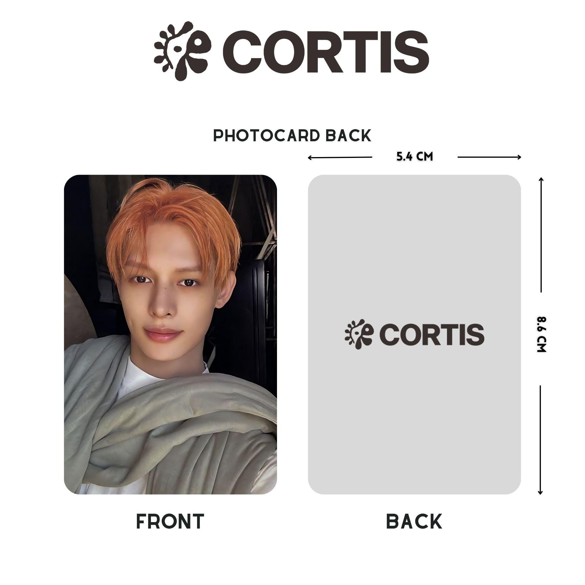 Cortis「Color Outside The Lines」フォトカード（PC）テンプレート