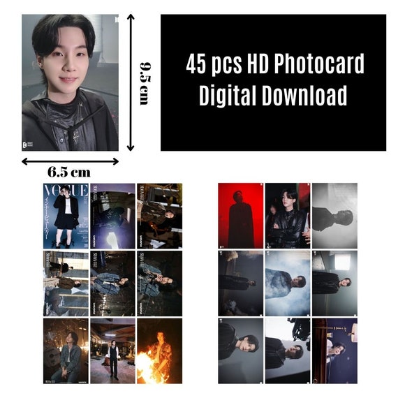 防弾少年団(BTS) - BTS ユンギ TOUR D-DAY PHOTOCARD SET SUGA SUGA BTS special gift PHOTOCARD album Agust D TOUR 'D-DAY
