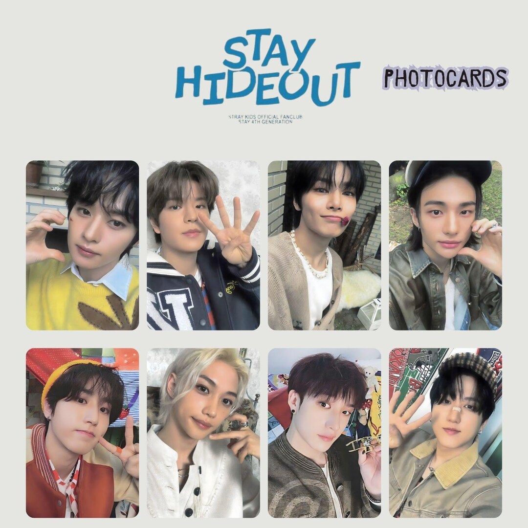 アイドル Stray Kids STAY HIDEOUT 4th Generation Stray Kids 4th Membership Welcome Kit STAY HIDEOUT Full Set