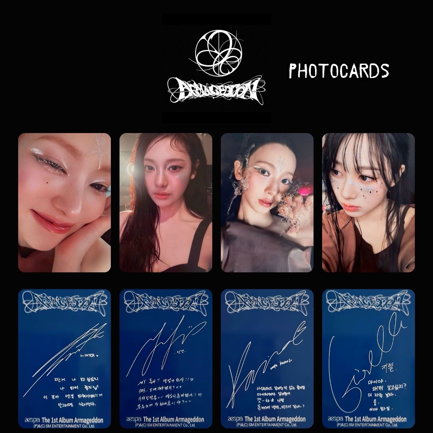 aespa Armageddon お渡し会 ポストカード aespa Armageddon お渡し会 ポストカード 【公式通販】