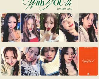 Twice " With Youth " POB Photocards (PC) Template - Digital Download - Twice Photocards - Printable (36 Pcs)