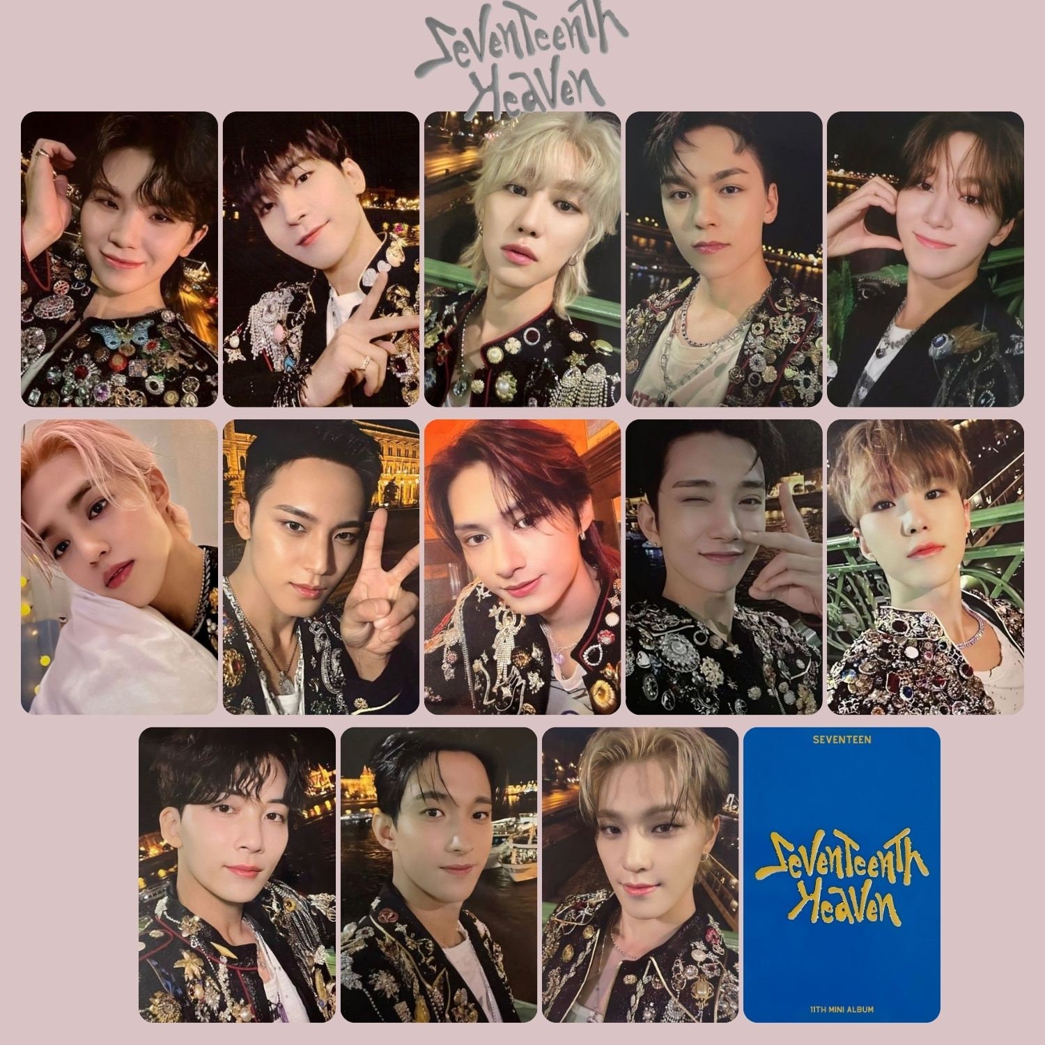 SEVENTEEN Heaven エントリーカード