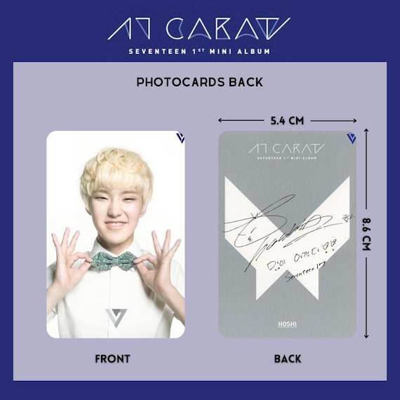 SEVENTEEN CARATLAND 2017 フォトカードセット SEVENTEEN Caratland 2017 フォトカード セット