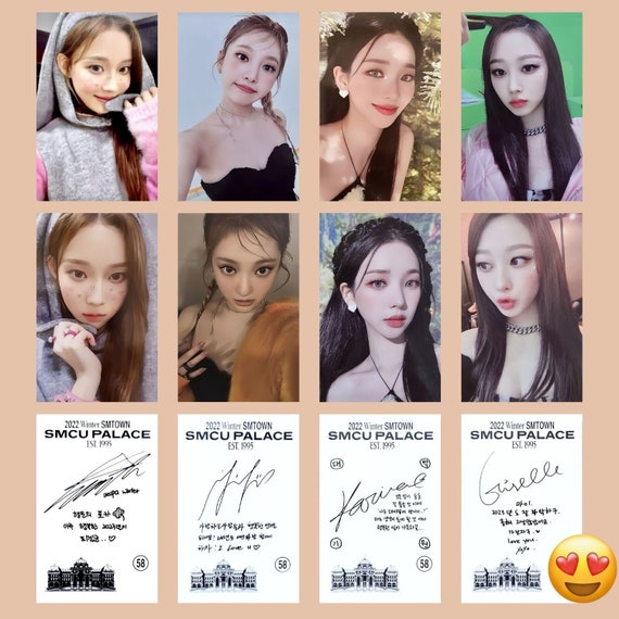 aespa SMCU PALACE smtown 2022 カリナ トレカ 2022 WINTER SMTOWN: SMCU PALACE [MEMBERSHIP CARD. AESPA