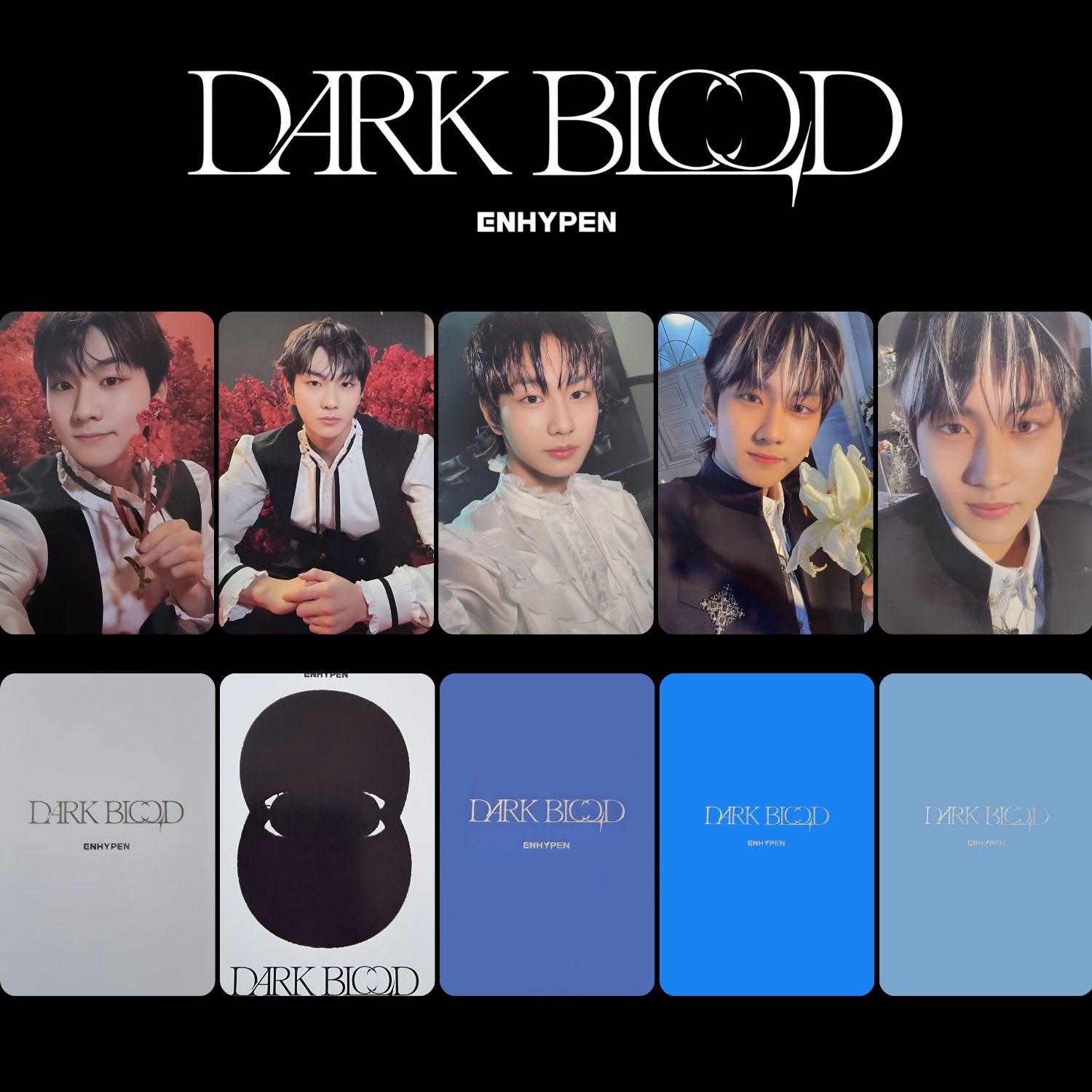 【新品未開封・まとめ売り】ENHYPEN / DARK BLOOD 10枚 ENHYPEN - DARK BLOOD / 4TH MINI ALBUM (Standard ver.)
