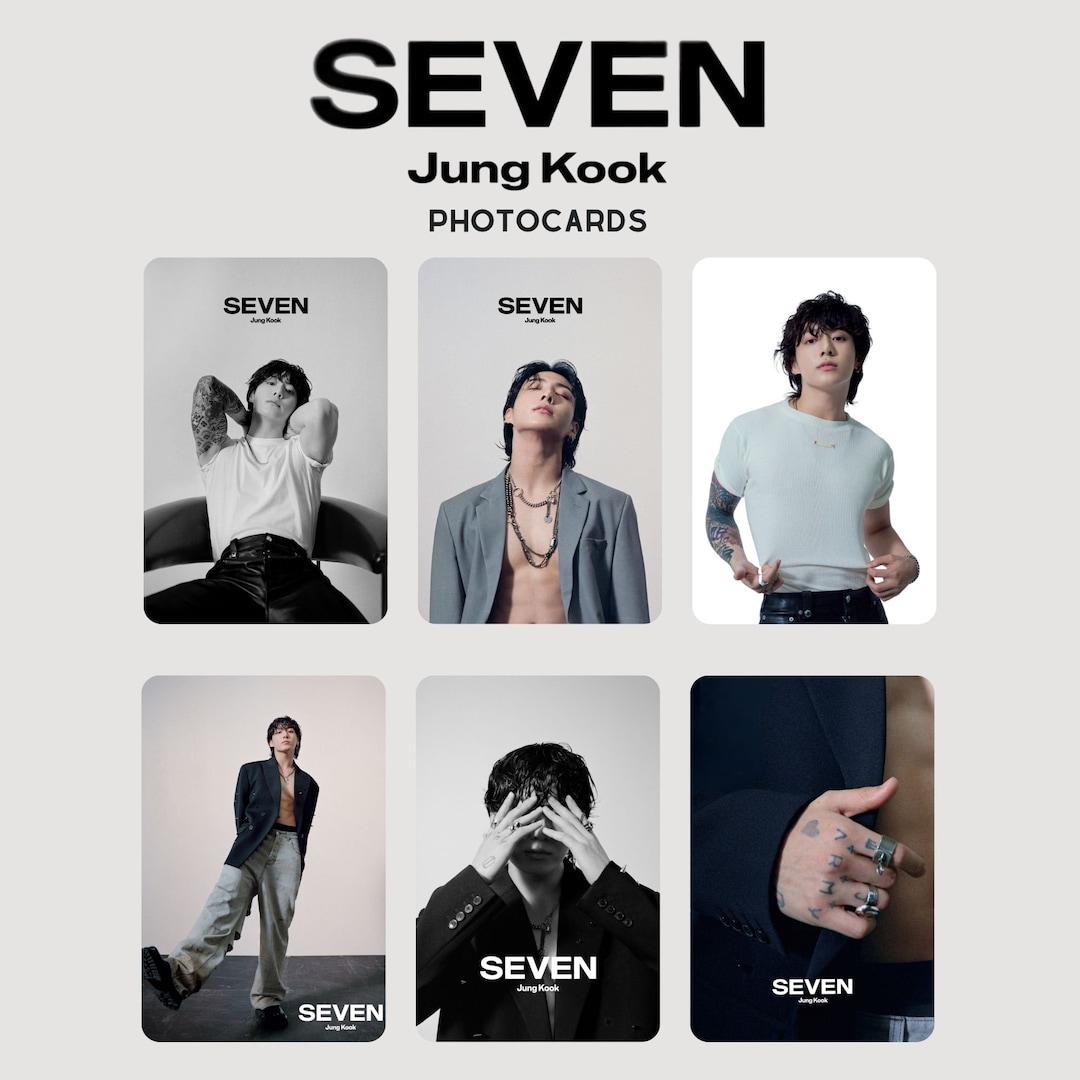 JUNGKOOK/ジョングク【SEVEN】シャツ付属フォトカード Bts Jungkook 