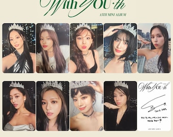 TWICE Tzuyu abouTZU フォトカード テンプレート (デジタル