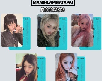 ILLIT " MAMIHLAPINATAPAI " Modello per PC di tutti i membri (20 fotocard fronte e retro) - Download digitale - Fotocard Illit - Stampabile