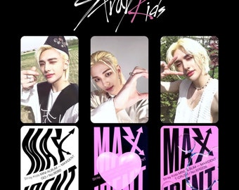 Stay Kids &quot; Maxident &quot; All Member Photocard PC Template - Digital Download - Stray Kids Photocard