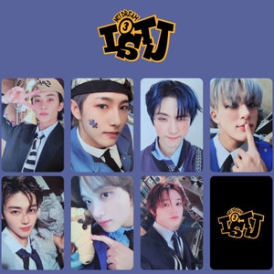 Szablon fotokarty Nct Dream „ISTJ” dla wszystkich członków – pobranie cyfrowe (28 szt.)