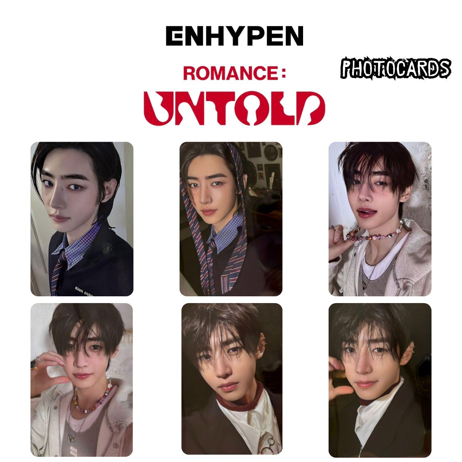 ENHYPEN ROMANCE:UNTOLD 全員トレカ 🍥⸝꙳ on X: 